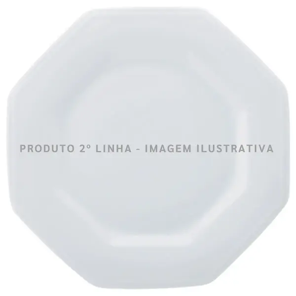 Prato Arroz Porcelana Schmidt - Mod. Prisma 077 2ª Linha