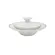 Mantegueira Redonda Porcelana Schmidt - Dec. Filetado Ouro Itamaraty 0010
