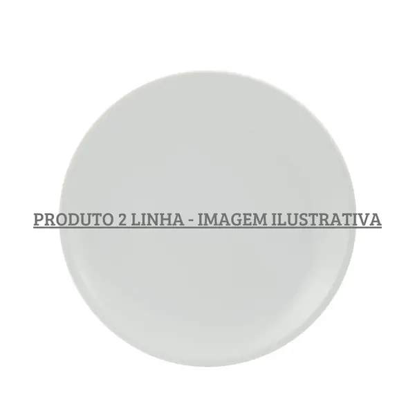 Prato Sobremesa Porcelana Schmidt - Mod. Oca 203 2ª Linha