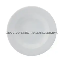 Prato Fundo Porcelana Schmidt - Mod. Convencional 022 2ª Linha