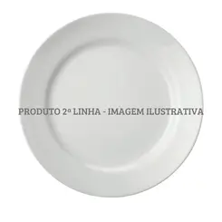 Prato Raso Porcelana Schmidt - Mod. Cilindrica 007 2ª Linha