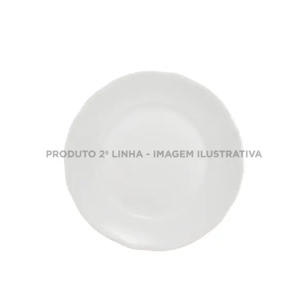 Prato Sobremesa Porcelana Schmidt - Mod. Izabel 003 2ª Linha