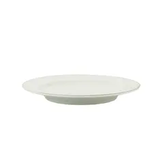 Prato Sobremesa Porcelana Schmidt - Dec. Filetado Prata Itamaraty 0012