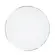 Prato Raso Porcelana Schmidt - Dec. Filetado Prata Pomerode 0012