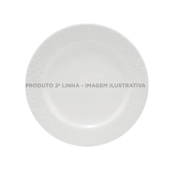 Prato Sobremesa Porcelana Schmidt - Mod. Aspen 241 2ª Linha
