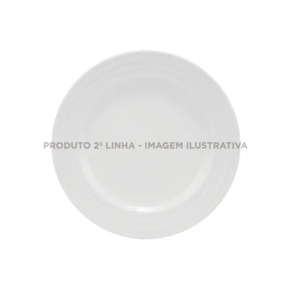 Prato Sobremesa Porcelana Schmidt - Mod. Arcos 240 2ª Linha