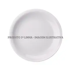 Prato Sobremesa Grande Porcelana Schmidt - Mod. Protel 073 2ª Linha