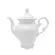 Cafeteira Porcelana Schmidt - Dec. Pomerode Filetado Prata 0012