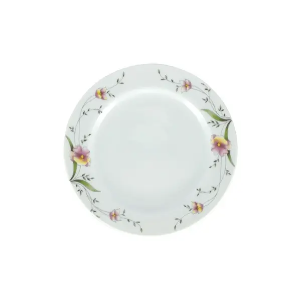 Prato Sobremesa Porcelana Schmidt - Dec. Carmem 2344