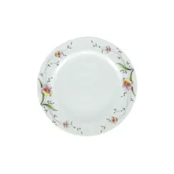 Prato Sobremesa Porcelana Schmidt - Dec. Carmem 2344