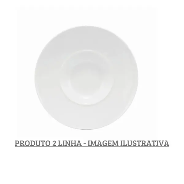 Prato Risoto Pequeno Porcelana Schmidt - Mod. Lys 242 2ª Linha