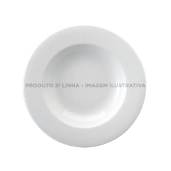 Prato Fundo Porcelana Schmidt - Mod. Aba Larga 212 2ª Linha