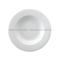 Prato Fundo Porcelana Schmidt - Mod. Aba Larga 212 2ª Linha