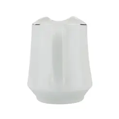 Leiteira Porcelana Schmidt - Dec. Filetado Prata Itamaraty 0012