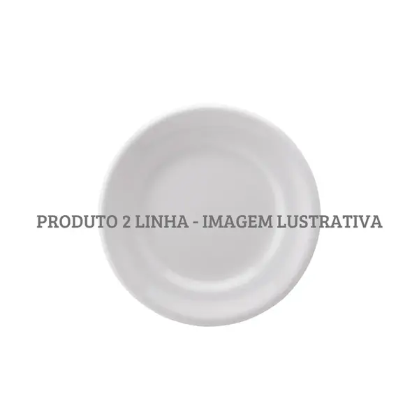 Prato Pão Porcelana Schmidt - Mod. Convencional 022 2ª Linha