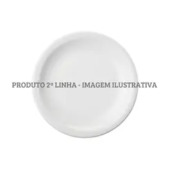 Prato Sobremesa Porcelana Schmidt - Mod. Protel 073 2ª Linha