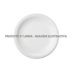 Prato Sobremesa Porcelana Schmidt - Mod. Protel 073 2ª Linha