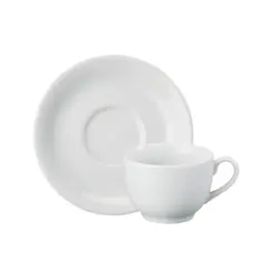 Xícara Chá com Pires Porcelana Schmidt - Mod. Voyage 201