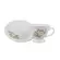 Conjunto com 6 Xícaras Chá com Pires Porcelana Schmidt - Dec. Eterna E351