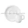 Xícara Café com Pires Porcelana Schmidt - Mod. Cilíndrica 007 2ª Linha