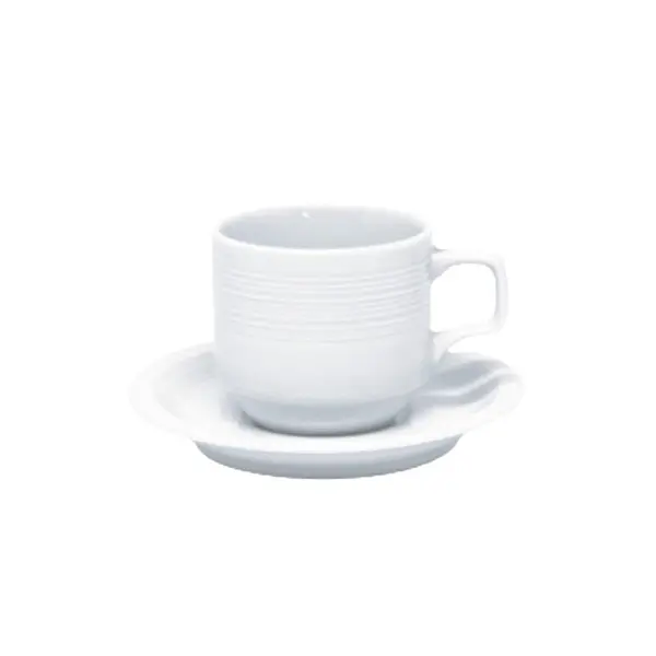 Xícara Chá com Pires Porcelana Schmidt - Mod. Saturno 291