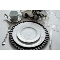 Xícara Chá com Pires Porcelana Schmidt - Dec. Guaporé 2395