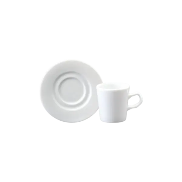 Xicara Café com Pires Porcelana Schmidt - Mod. Aba Estreita 211