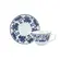 Xícara Café com Pires Porcelana Real by Schmidt - Dec. Folhagem 2354