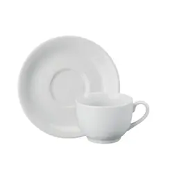 Xícara Chá com Pires Porcelana Schmidt - Mod. Voyage Coup 202