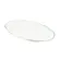 Travessa Rasa Oval 36 cm Porcelana Schmidt - Dec. Filetado Ouro Pomerode 0010