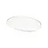 Travessa Rasa Oval 36cm Porcelana Schmidt - Dec. Filetado Ouro Itamaraty 0010