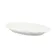 Travessa Rasa Oval 36 cm Porcelana Schmidt - Dec. Filetado Prata Pomerode 0012