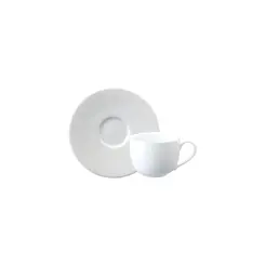 Xicara Café com Pires Porcelana Schmidt - Mod. Aba Larga 212