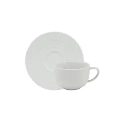 Xicara Café com Pires Porcelana Schmidt - Mod. Arcos 240