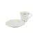 Xícara Café com Pires Porcelana Schmidt - Dec. Filetado Ouro Itamaraty 0010