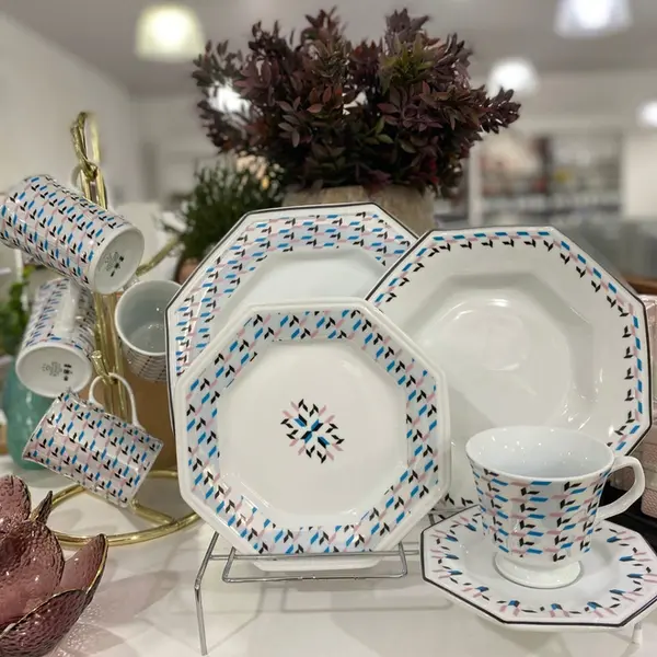 Prato Fundo Porcelana Schmidt - Dec. Mantiqueira 2397