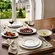 Aparelho de Jantar 40 Peças Porcelana Schmidt - Dec. Filetado Prata Pomerode 0012