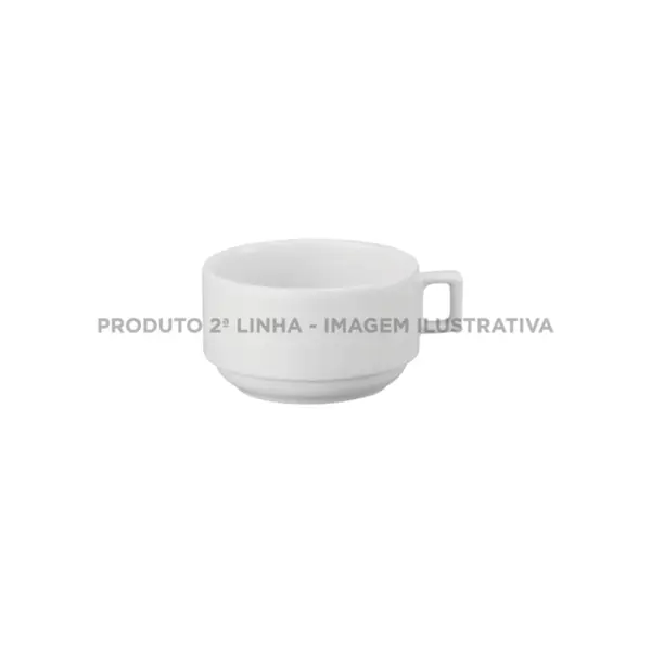Xicara Café com Leite Porcelana Schmidt - Mod. Protel 073 2ª Linha