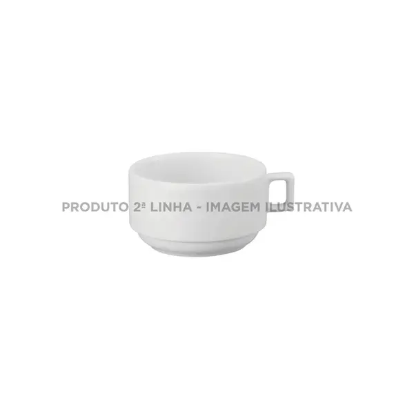 Xicara Café com Leite Porcelana Schmidt - Mod. Protel 073 2ª Linha