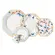Aparelho Jantar e Chá 20 Peças Porcelana Schmidt - Dec. Jerico 2393