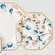 Aparelho Jantar e Chá 20 Peças Porcelana Schmidt - Dec. Jerico 2393