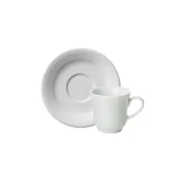 Xicara Café com Pires Porcelana Schmidt - Mod. Saturno 291