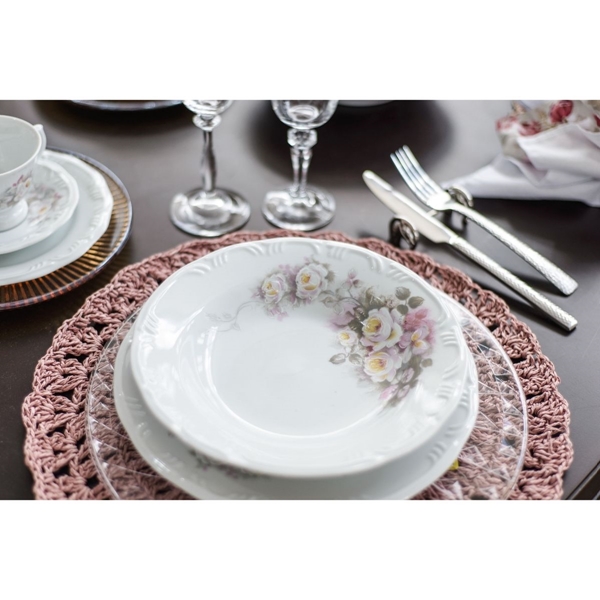 Jogo Jantar E Chá Completo 60 peças Porcelana Schmidt Eterna 12 Lugares -  Porcelanas Schmidt - Aparelho de Jantar - Magazine Luiza, jogo de chá  porcelana completo 