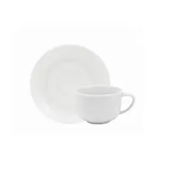 Xícara Café com Pires 100ml Porcelana Schmidt - Mod. Lys 242