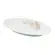 Travessa Rasa Oval 36cm Porcelana Schmidt - Dec. Eterna E351