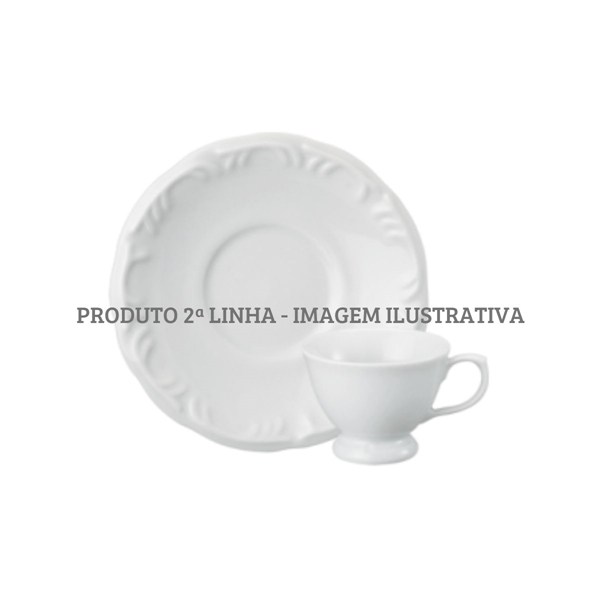 Aparelho de Chá e Café Porcelana Schmidt 53 peças - Mod. Pomerode 114 -  SCHMIDT