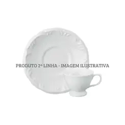 Xicara Café com Pires Porcelana Schmidt - Mod. Pomerode 114 2ª Linha