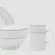 Aparelho com Bowl e Caneca 16 Peças Porcelana Schmidt - Dec. Martha 2309