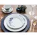 Aparelho Jantar e Chá 20 Peças Porcelana Schmidt - Dec. Cora 2267