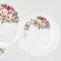 Aparelho Jantar e Chá 20 Peças Porcelana Schmidt - Dec. Eterna E351